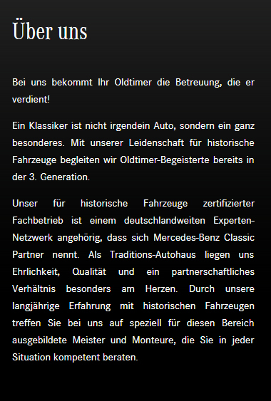 Klassische Fahrzeuge für  Estenfeld